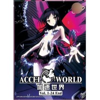 Accel World (Vol 1-24 End) DVD