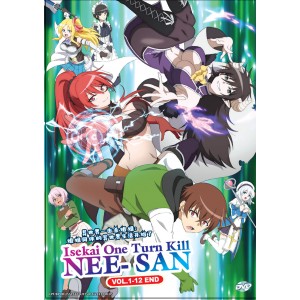 Anime DVD Isekai One Turn Kill Neesan: Ane Douhan no Isekai Seikatsu Hajimemashita Vol. 1-12 End (2023)